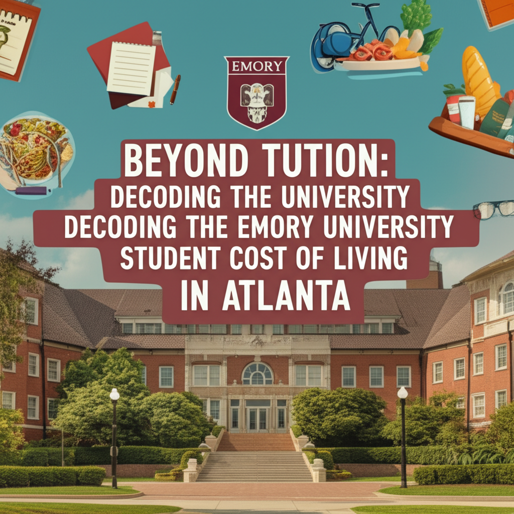 Beyond Tuition: Decoding the Emory University Student Cost of Living in Atlanta Beyond Tuition: Decoding the Emory University Student Cost of Living in Atlanta