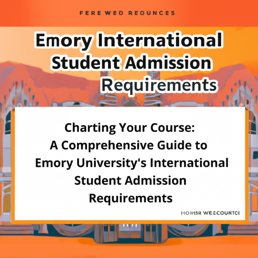 Charting Your Course: A Comprehensive Guide to Emory University’s International Student Admission Requirements Charting Your Course: A Comprehensive Guide to Emory University’s International Student Admission Requirements