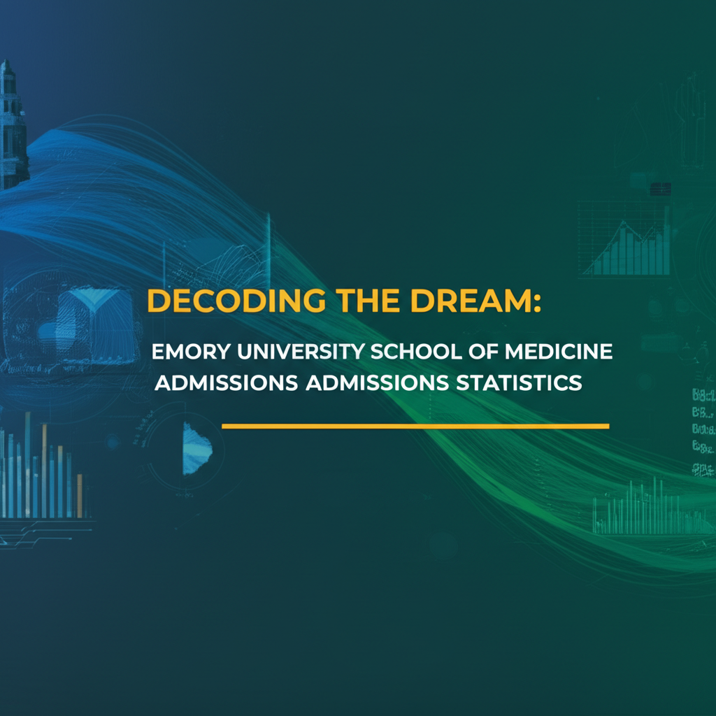 Decoding the Dream: A Deep Dive into Emory University School of Medicine Admissions Statistics Decoding the Dream: A Deep Dive into Emory University School of Medicine Admissions Statistics