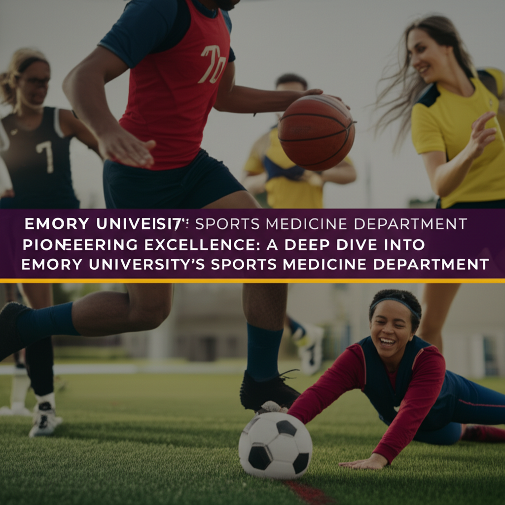 Pioneering Excellence: A Deep Dive into Emory University’s Sports Medicine Department Pioneering Excellence: A Deep Dive into Emory University’s Sports Medicine Department