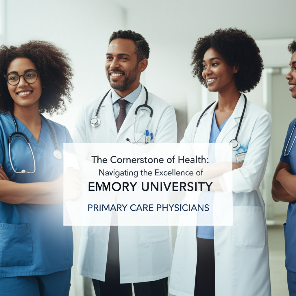 The Cornerstone of Health: Navigating the Excellence of Emory University Primary Care Physicians The Cornerstone of Health: Navigating the Excellence of Emory University Primary Care Physicians