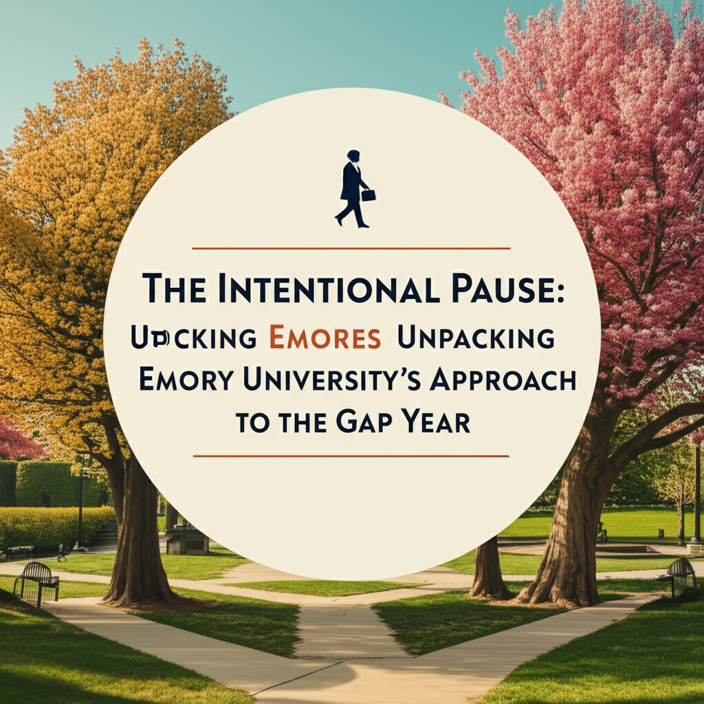 The Intentional Pause: Unpacking Emory University’s Approach to the Gap Year The Intentional Pause: Unpacking Emory University’s Approach to the Gap Year