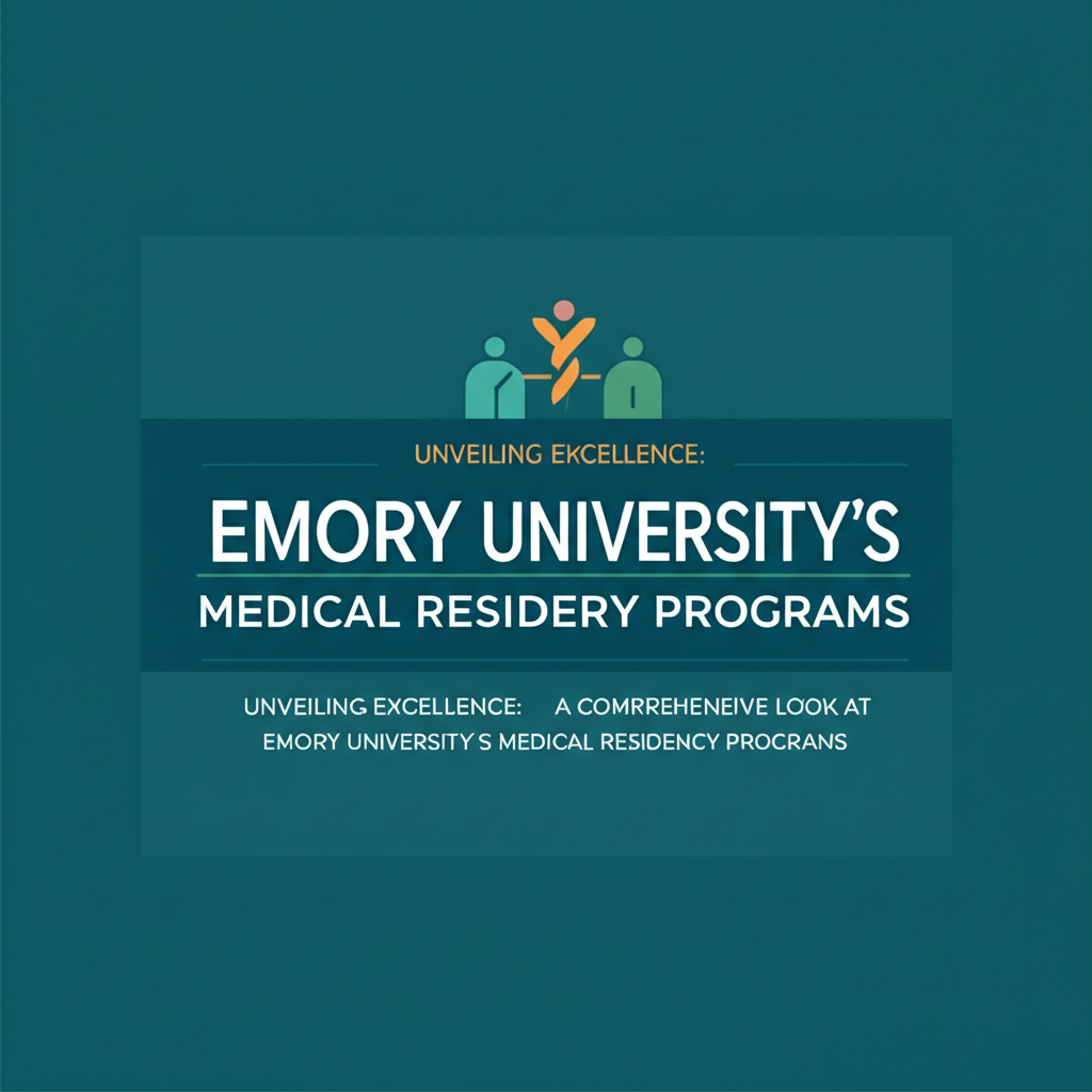 Unveiling Excellence: A Comprehensive Look at Emory University’s Medical Residency Programs Unveiling Excellence: A Comprehensive Look at Emory University’s Medical Residency Programs