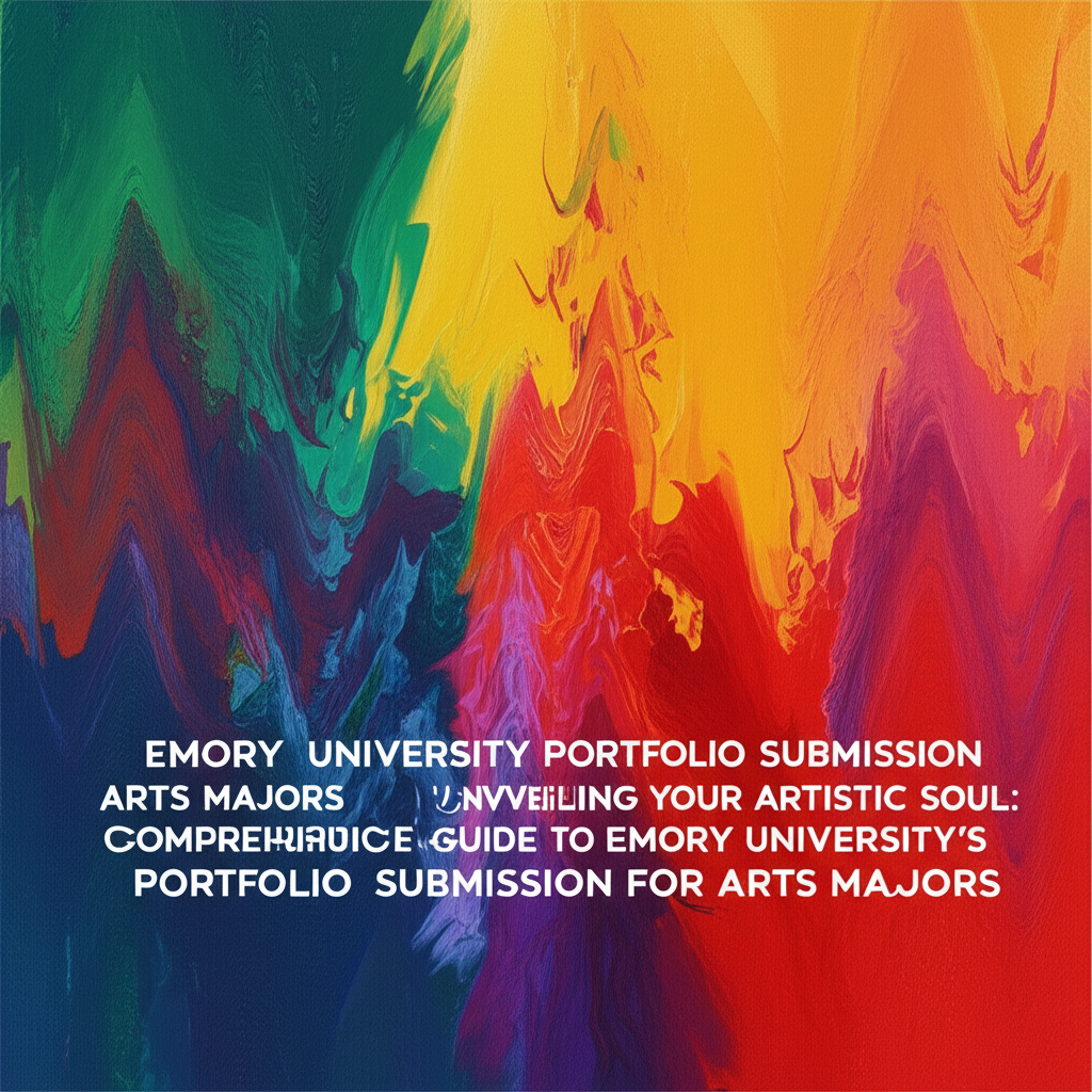 Unveiling Your Artistic Soul: A Comprehensive Guide to Emory University’s Portfolio Submission for Arts Majors Unveiling Your Artistic Soul: A Comprehensive Guide to Emory University’s Portfolio Submission for Arts Majors